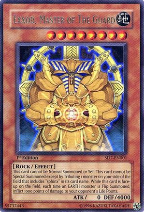 Exxod, Master of the Guard (SD7-EN001) - Structure Deck: Invincible Fortress Unlimited