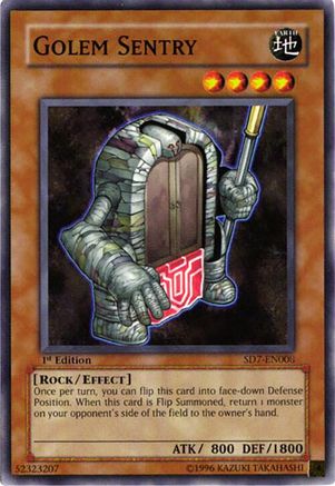Golem Sentry (SD7-EN008) - Structure Deck: Invincible Fortress 1st Edition
