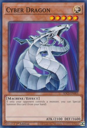 Cyber Dragon (SDCS-EN003) - Structure Deck: Cyber Strike Unlimited
