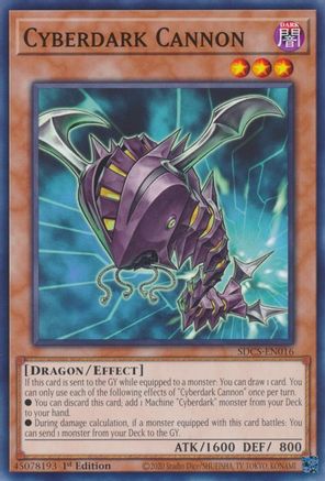 Cyberdark Cannon (SDCS-EN016) - Structure Deck: Cyber Strike 1st Edition