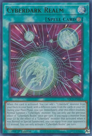Cyberdark Realm (SDCS-EN023) - Structure Deck: Cyber Strike Unlimited