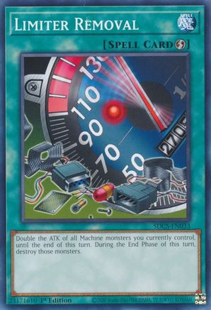 Limiter Removal (SDCS-EN033) - Structure Deck: Cyber Strike Unlimited