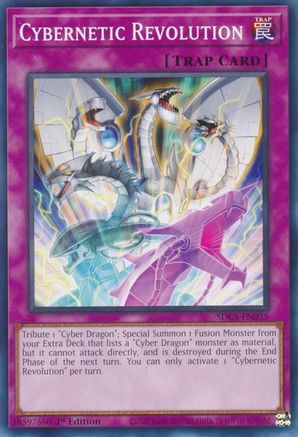 Cybernetic Revolution (SDCS-EN035) - Structure Deck: Cyber Strike 1st Edition