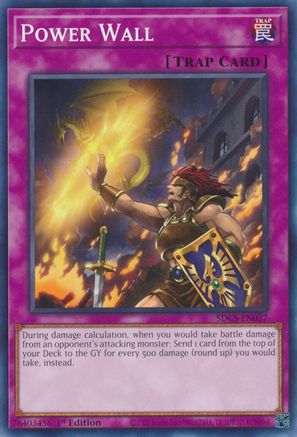 Power Wall (SDCS-EN037) - Structure Deck: Cyber Strike Unlimited
