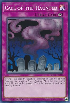 Call of the Haunted (SDCS-EN038) - Structure Deck: Cyber Strike Unlimited