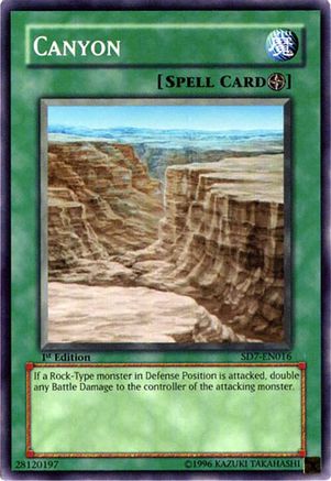 Canyon (SD7-EN016) - Structure Deck: Invincible Fortress 1st Edition