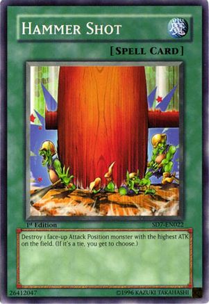 Hammer Shot (SD7-EN022) - Structure Deck: Invincible Fortress Unlimited