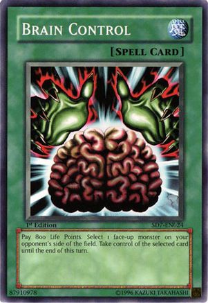Brain Control (SD7-EN024) - Structure Deck: Invincible Fortress Unlimited