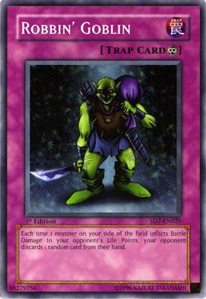 Robbin' Goblin (SD7-EN029) - Structure Deck: Invincible Fortress 1st Edition