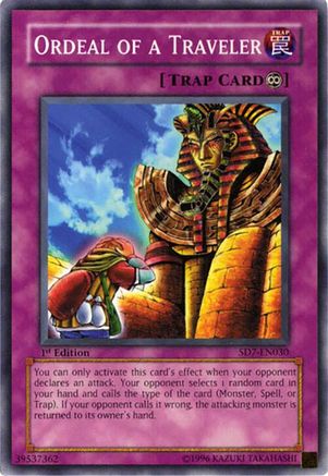 Ordeal of a Traveler (SD7-EN030) - Structure Deck: Invincible Fortress Unlimited