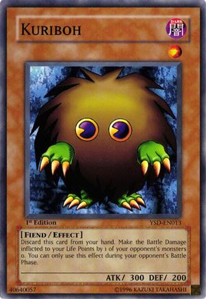Kuriboh (YSD-EN013) - Starter Deck 2006 1st Edition