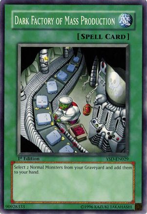 Dark Factory of Mass Production (YSD-EN029) - Starter Deck 2006 Unlimited