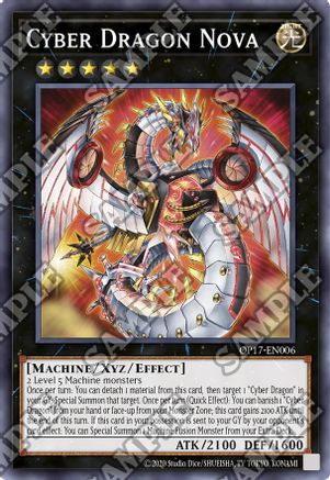 Cyber Dragon Nova (OP17-EN006) - OTS Tournament Pack 17 Unlimited