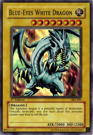 Blue-Eyes White Dragon (SKE-001) - Starter Deck: Kaiba Evolution Unlimited