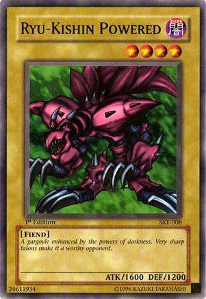 Ryu-Kishin Powered (SKE-008) - Starter Deck: Kaiba Evolution 1st Edition