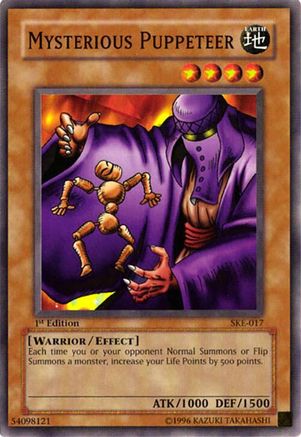 Mysterious Puppeteer (SKE-017) - Starter Deck: Kaiba Evolution Unlimited