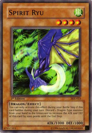Spirit Ryu (SKE-023) - Starter Deck: Kaiba Evolution 1st Edition