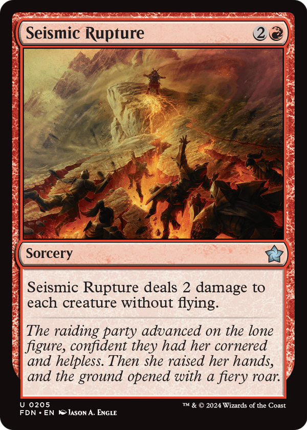 Seismic Rupture (FDN-205) - Foundations