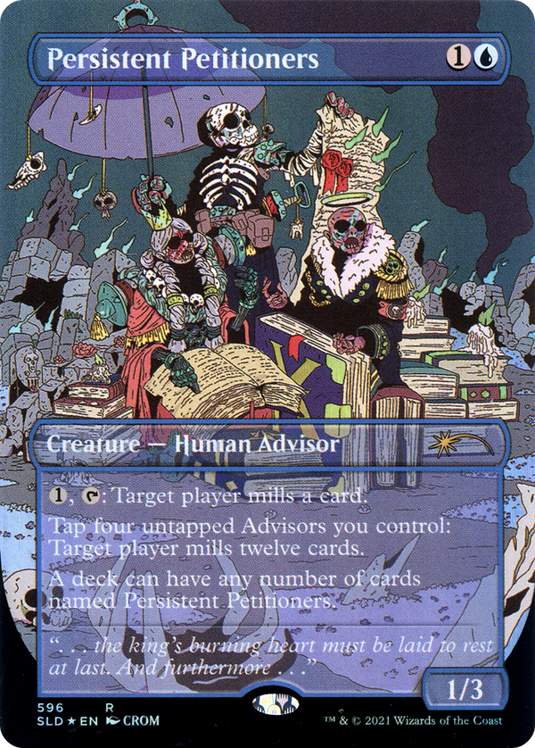 Persistent Petitioners (596) (SLD-596) - Secret Lair Drop (Borderless) Foil