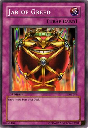 Jar of Greed (SKE-047) - Starter Deck: Kaiba Evolution Unlimited