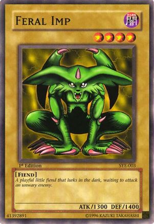 Feral Imp (SYE-003) - Starter Deck: Yugi Evolution 1st Edition