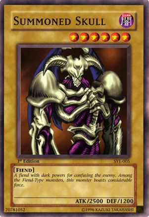 Summoned Skull (SYE-005) - Starter Deck: Yugi Evolution 1st Edition