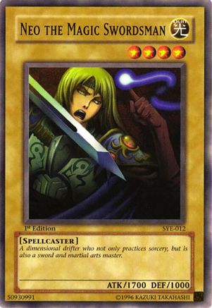 Neo the Magic Swordsman (SYE-012) - Starter Deck: Yugi Evolution 1st Edition