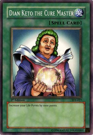 Dian Keto the Cure Master (SYE-027) - Starter Deck: Yugi Evolution Unlimited