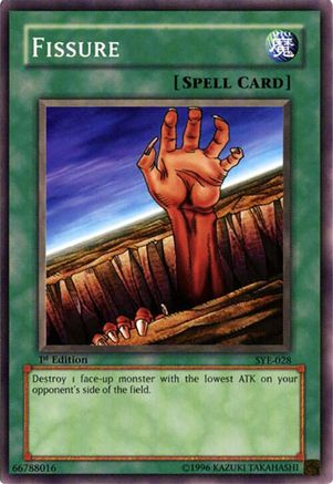Fissure (SYE-028) - Starter Deck: Yugi Evolution 1st Edition