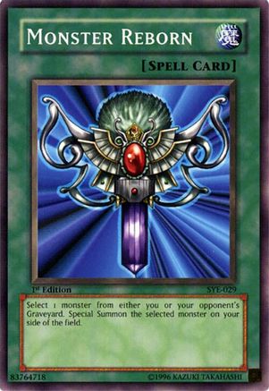 Monster Reborn (SYE-029) - Starter Deck: Yugi Evolution Unlimited