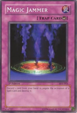 Magic Jammer (SYE-043) - Starter Deck: Yugi Evolution 1st Edition