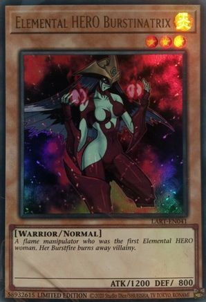 Elemental Hero Burstinatrix (LART-EN041) - The Lost Art Promotion Limited