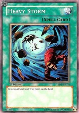 Heavy Storm (SD1-EN016) - Structure Deck: Dragon's Roar Unlimited