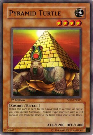 Pyramid Turtle (SD2-EN005) - Structure Deck: Zombie Madness 1st Edition