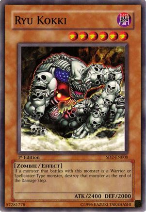 Ryu Kokki (SD2-EN008) - Structure Deck: Zombie Madness Unlimited