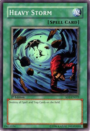 Heavy Storm (SD2-EN019) - Structure Deck: Zombie Madness Unlimited