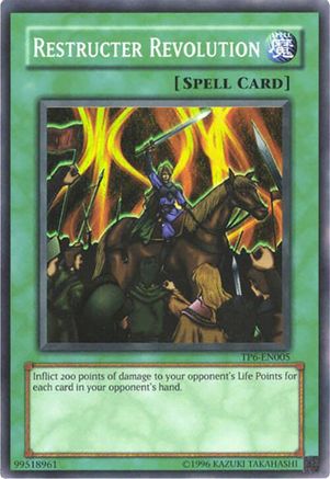 Restructer Revolution (TP6-EN005) - Tournament Pack 6 Unlimited