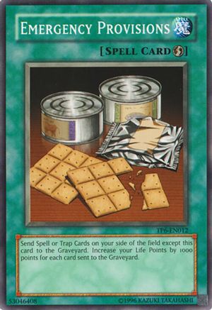Emergency Provisions (TP6-EN012) - Tournament Pack 6 Unlimited