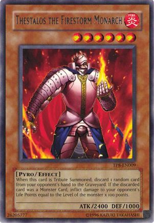 Thestalos the Firestorm Monarch (TP8-EN009) - Tournament Pack 8 Unlimited