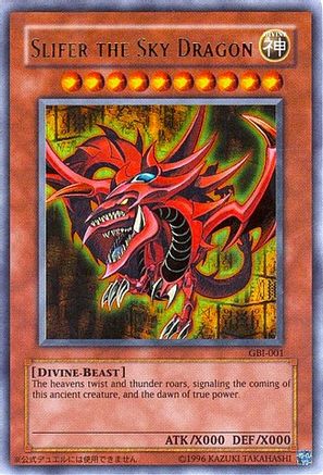 Slifer the Sky Dragon (Ultra Rare) (GBI-001) - Yu-Gi-Oh! Duel Monsters International: Worldwide Edition Limited