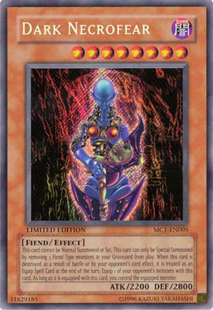 Dark Necrofear (MC1-EN005) - Master Collection Volume 1 Limited