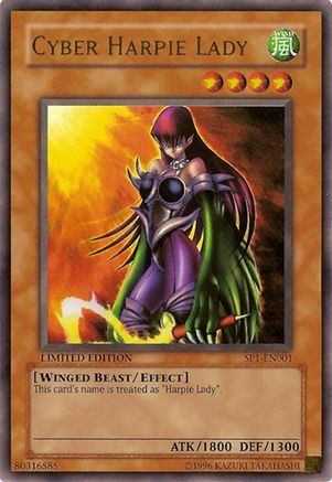 Cyber Harpie Lady (SP1-EN001) - Sneak Preview Series 1 Limited