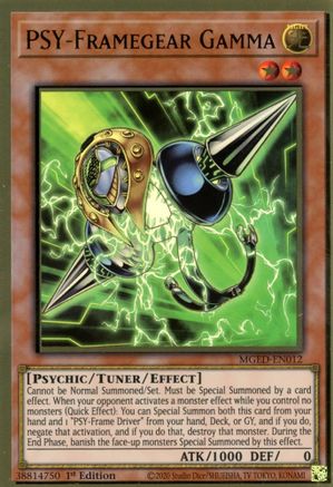 PSY-Framegear Gamma (MGED-EN012) - Maximum Gold: El Dorado 1st Edition