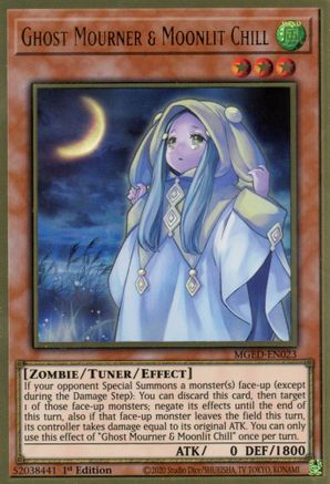Ghost Mourner & Moonlit Chill (MGED-EN023) - Maximum Gold: El Dorado 1st Edition