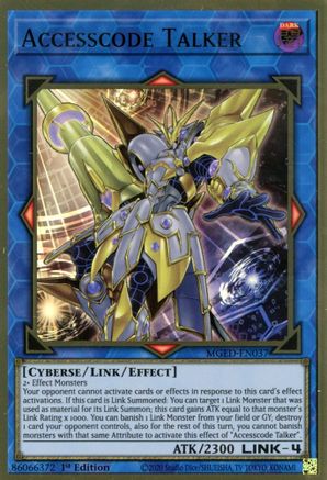 Accesscode Talker (MGED-EN037) - Maximum Gold: El Dorado 1st Edition