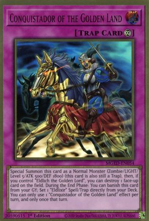 Conquistador of the Golden Land (MGED-EN054) - Maximum Gold: El Dorado 1st Edition