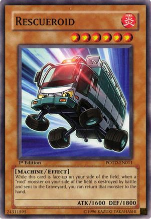 Rescueroid (POTD-EN011) - Power of the Duelist 1st Edition