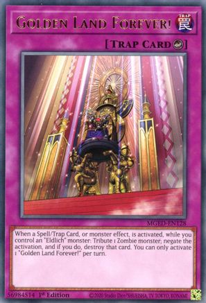 Golden Land Forever! (MGED-EN128) - Maximum Gold: El Dorado 1st Edition