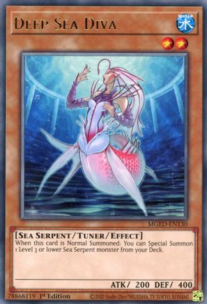 Deep Sea Diva (MGED-EN130) - Maximum Gold: El Dorado 1st Edition