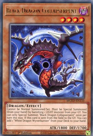 Black Dragon Collapserpent (MGED-EN133) - Maximum Gold: El Dorado 1st Edition
